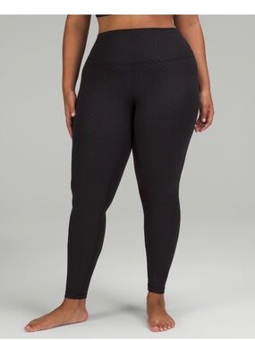 lululemon athletica Align™ High-Rise Leggings with subtle pattern 28” inseam